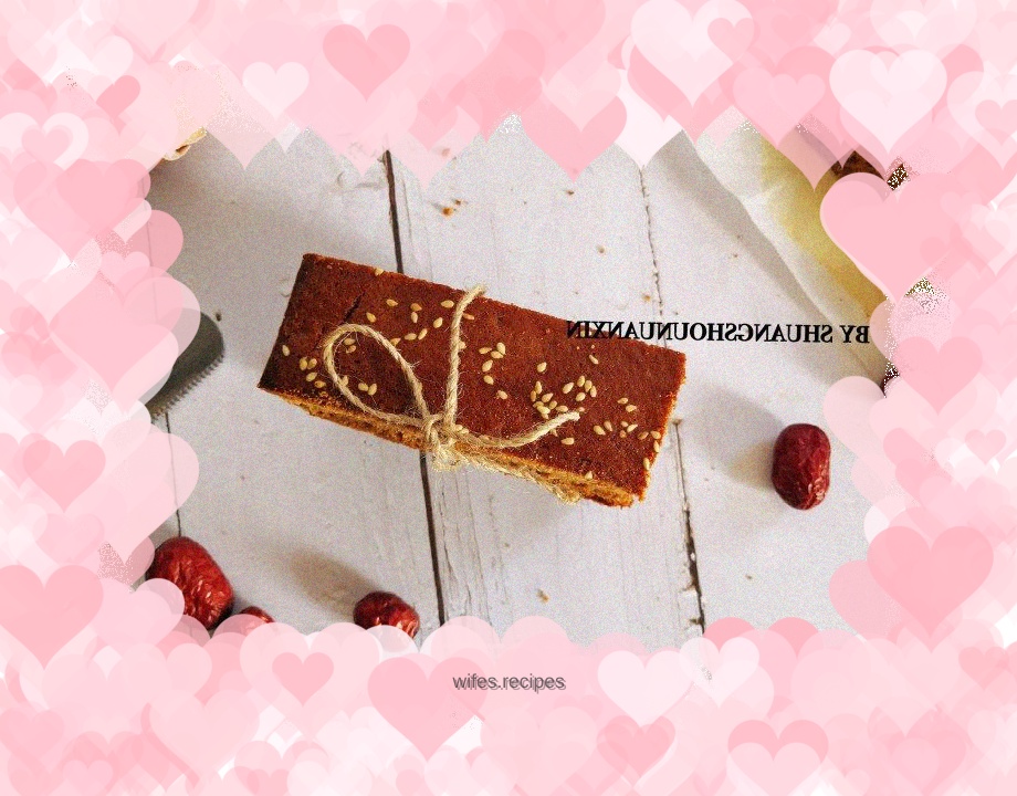 Red date cake