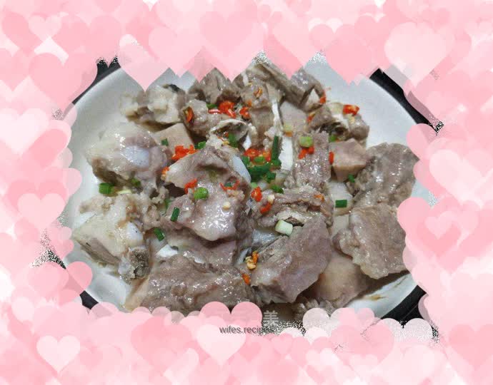 Steamed Pork Ribs with Taro