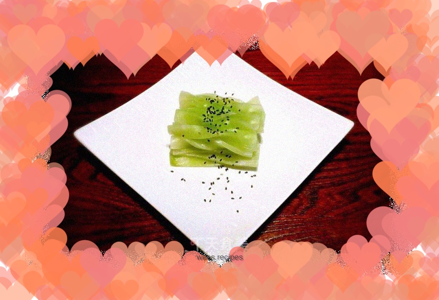 Spiced lettuce