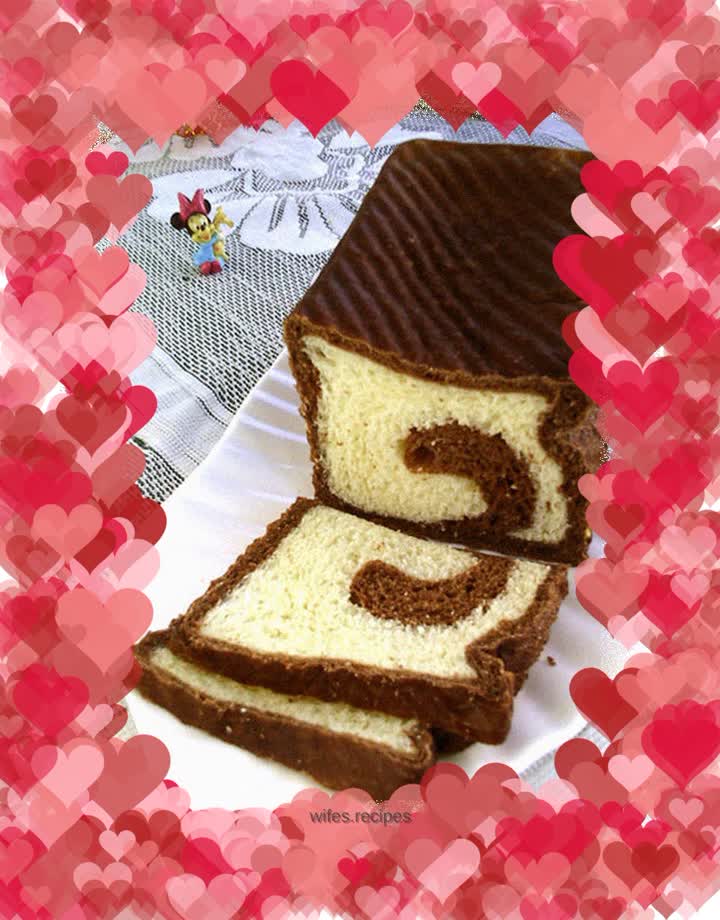 Cocoa Double Color Toast