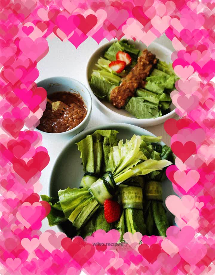 Sesame vegetable rolls
