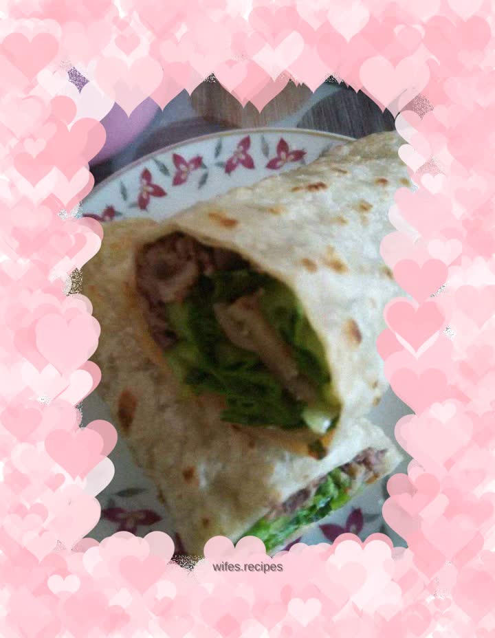 Breakfast—Beef Burrito