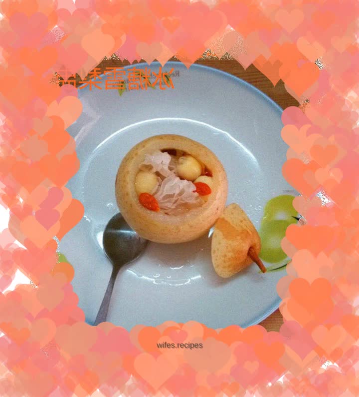 Rock Sugar Snow Pear Cup