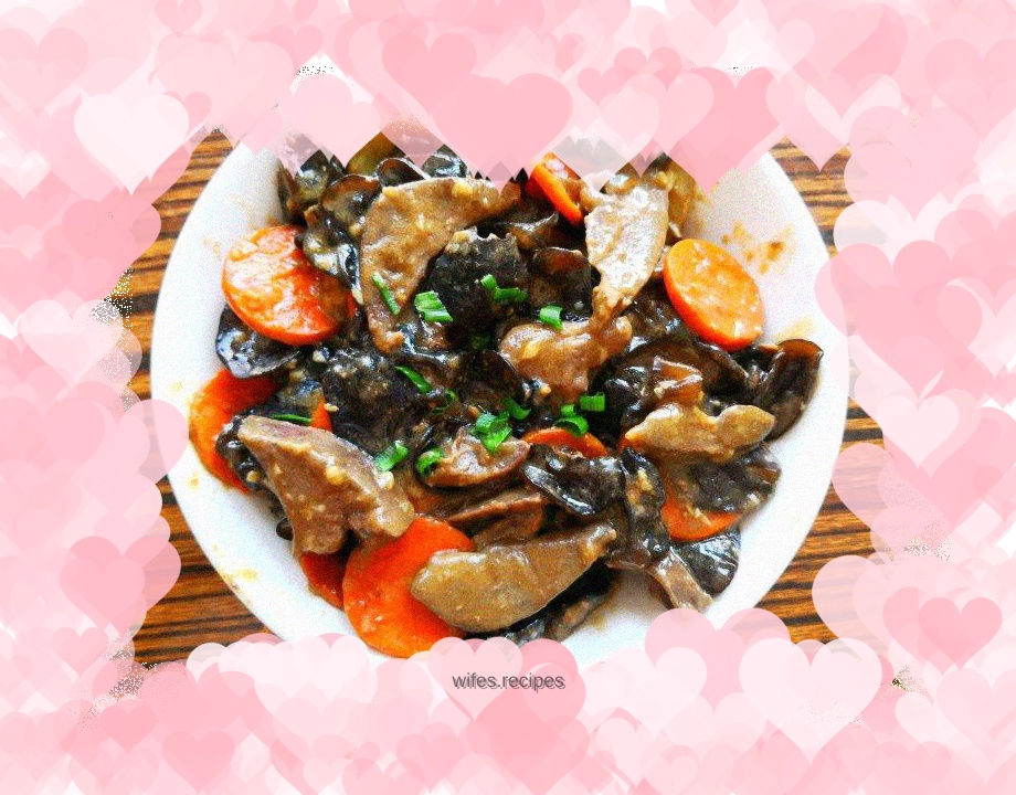Stir-fried Pork Liver with Fungus