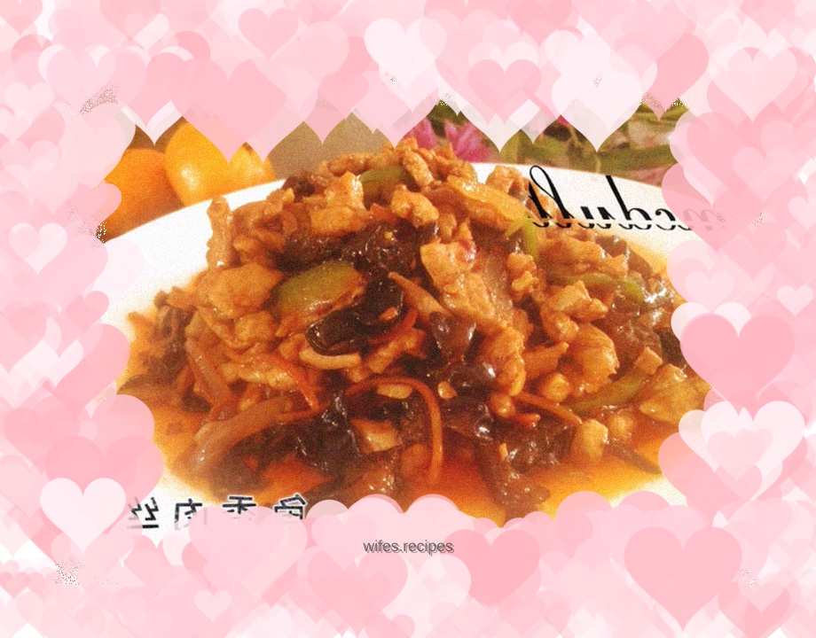 Fish-flavored shredded pork