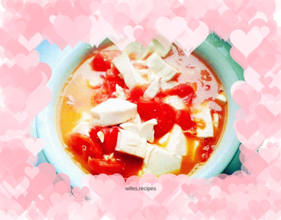 Tomato stewed tofu