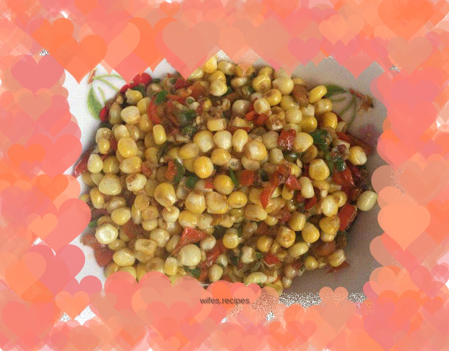 Fried corn kernels