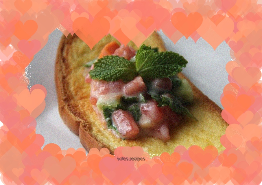 Italian grilled slices