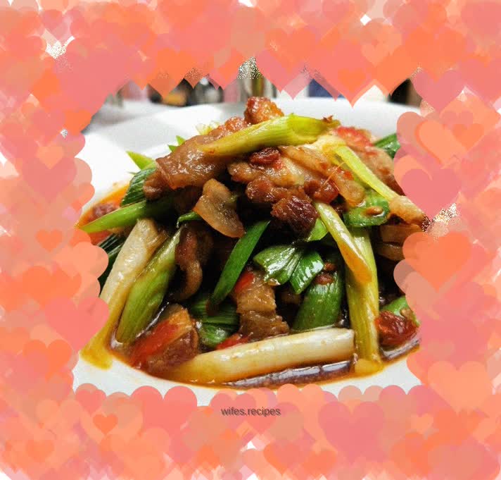 Garlic twice-cooked pork