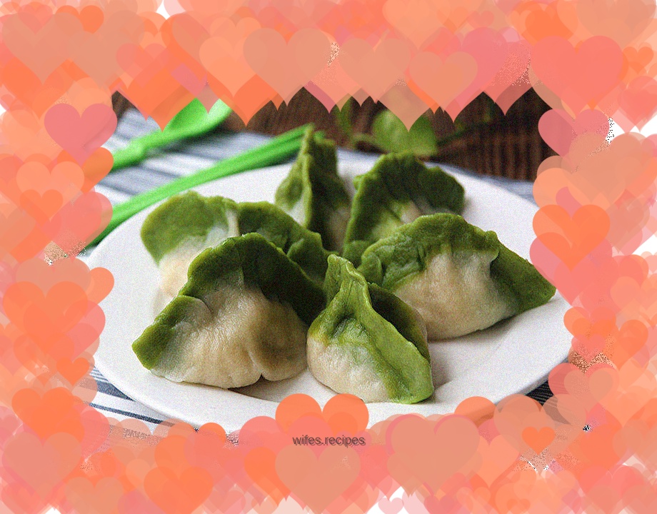 Jade Shepherd's Purse Pork Dumplings