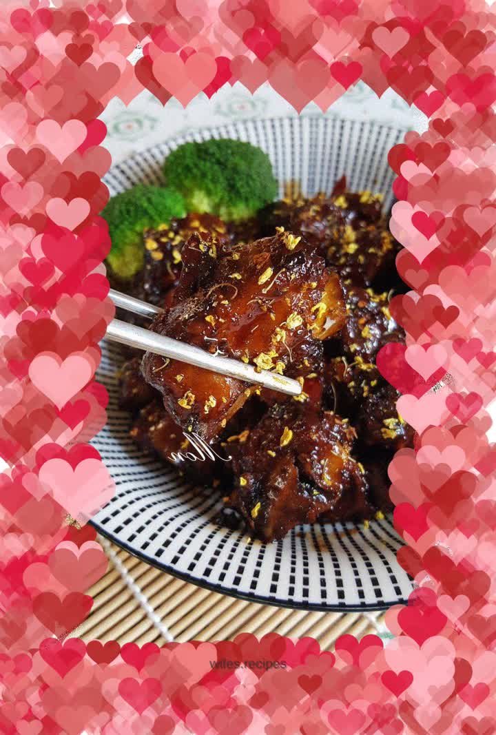 Osmanthus Sweet and Sour Bones