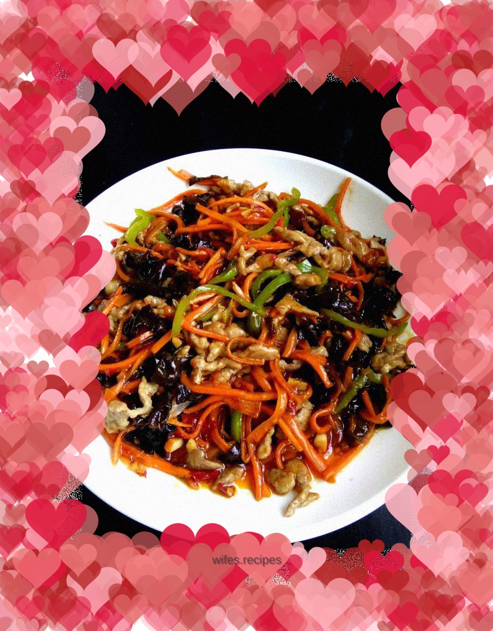 Fish-flavored shredded pork