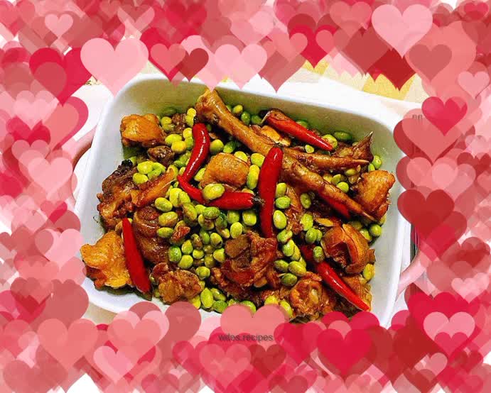 Roast Chicken with Edamame Rice