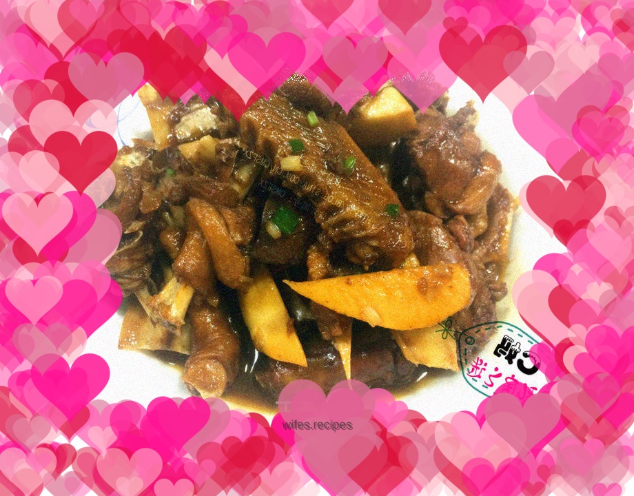 C’s mom’s private choice—braised duck with winter bamboo shoots and duck that is a must-eat in autumn