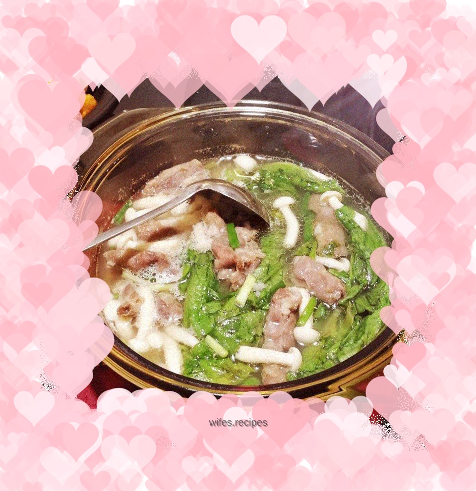 Mutton and Mushroom Soup🍳🍔🌯