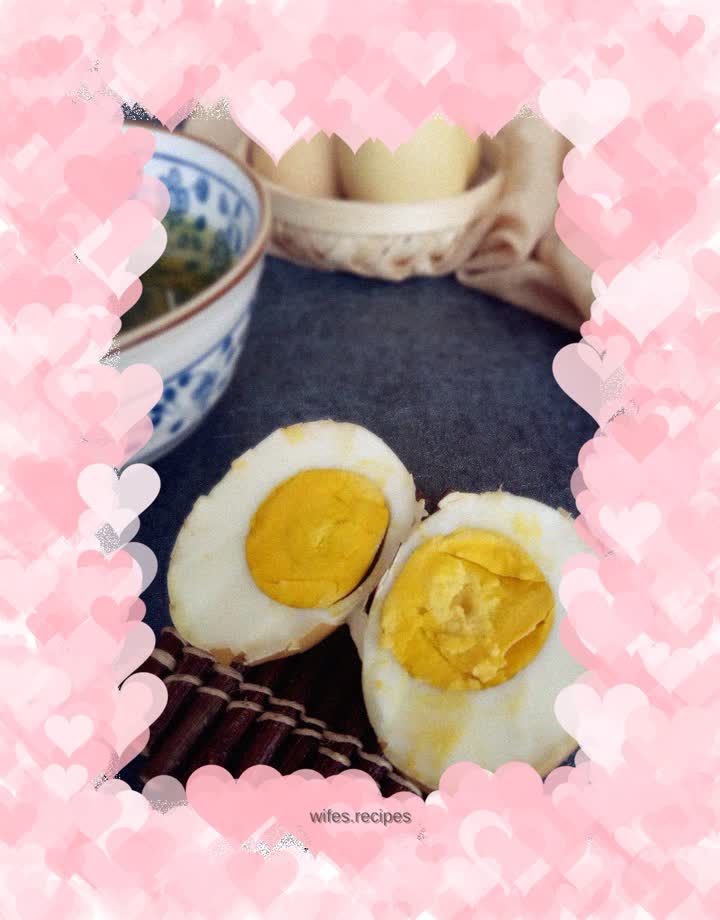Mugwort boiled eggs
