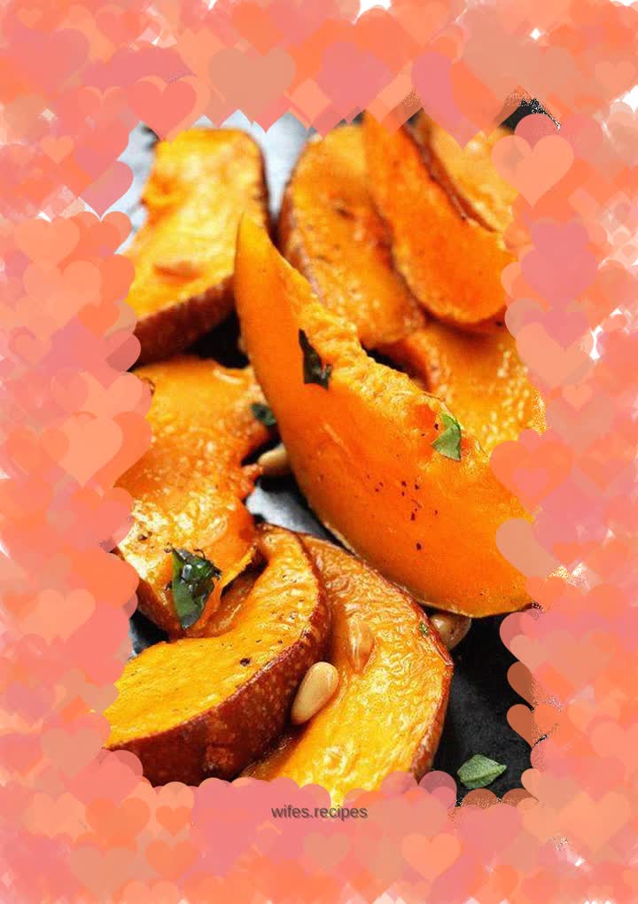 Sweet and delicious---Roasted Pumpkin Salad