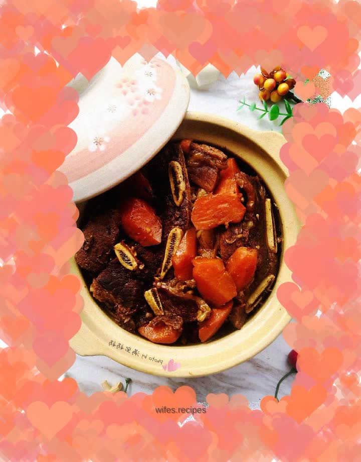 Braised Beef Ribs with Carrots
