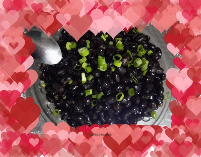 Stir-fried black beans ~ five-spice black beans ~ salt-fried black beans ~ oil-fried black beans