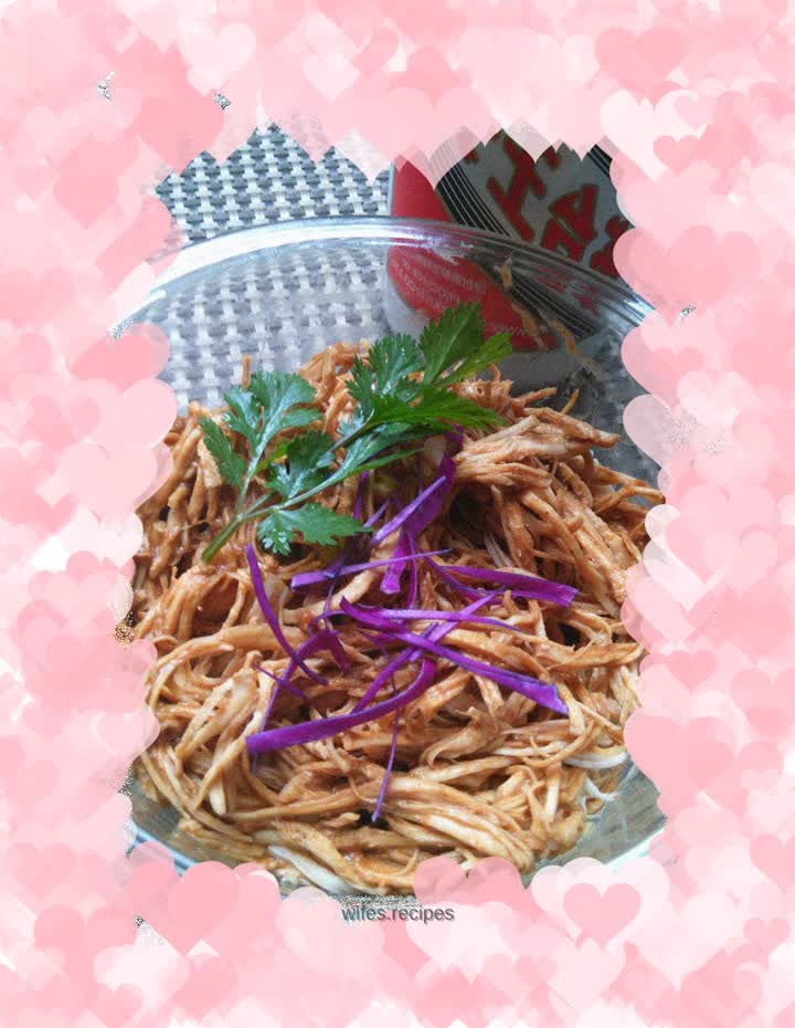 Shredded Chicken with Sesame Sauce