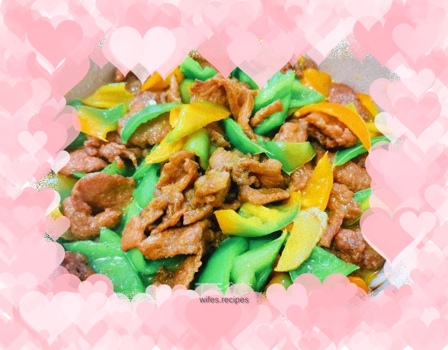 Stir-fried Beef Tenderloin with Colorful Peppers