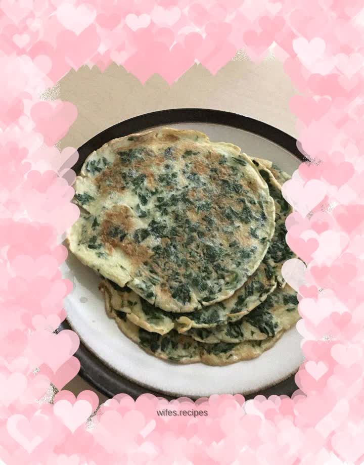 Spinach Omelette