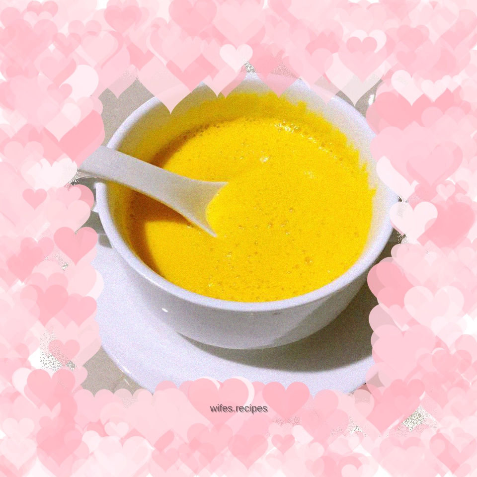Pumpkin milk soup