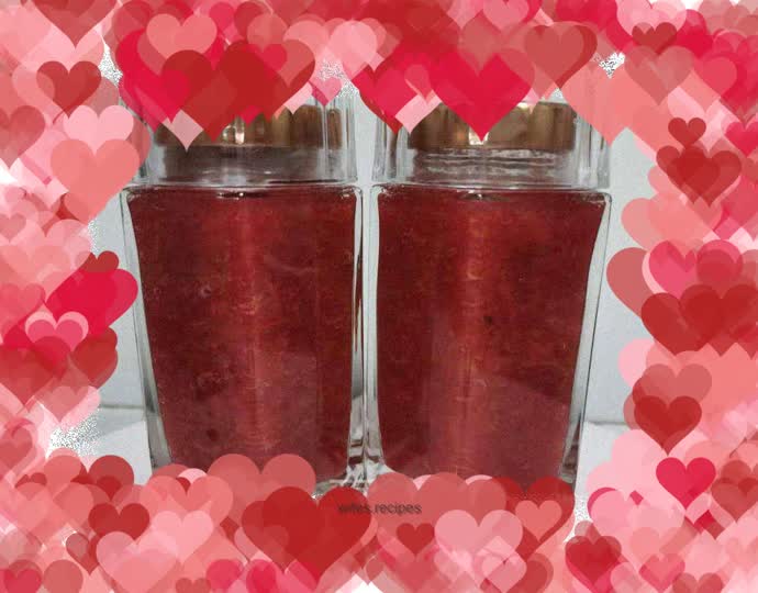 Homemade hawthorn sauce