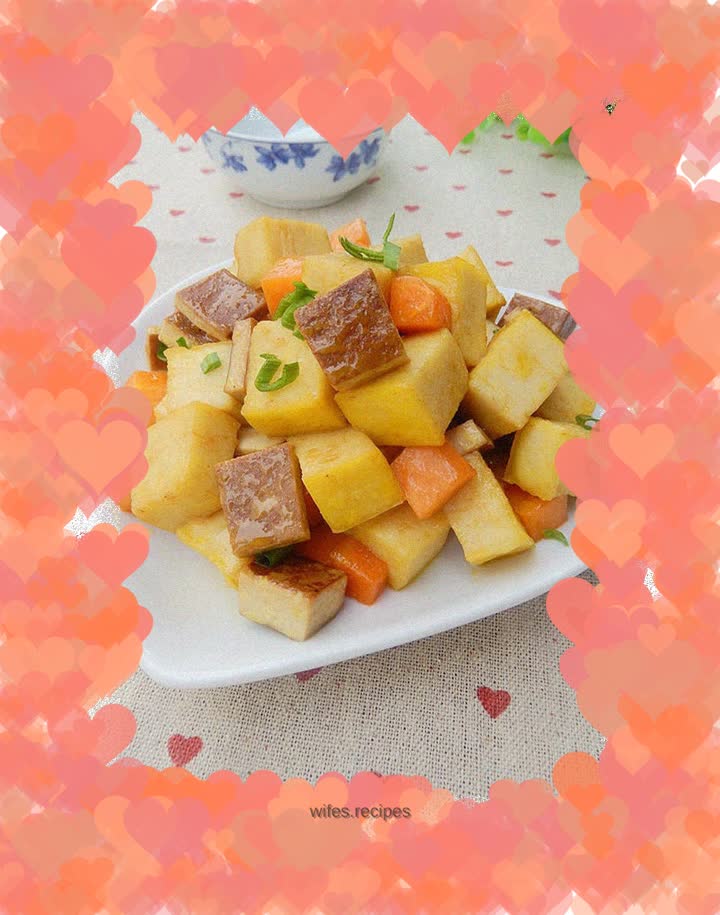 Fried Fish Cake with Dried Fragrance