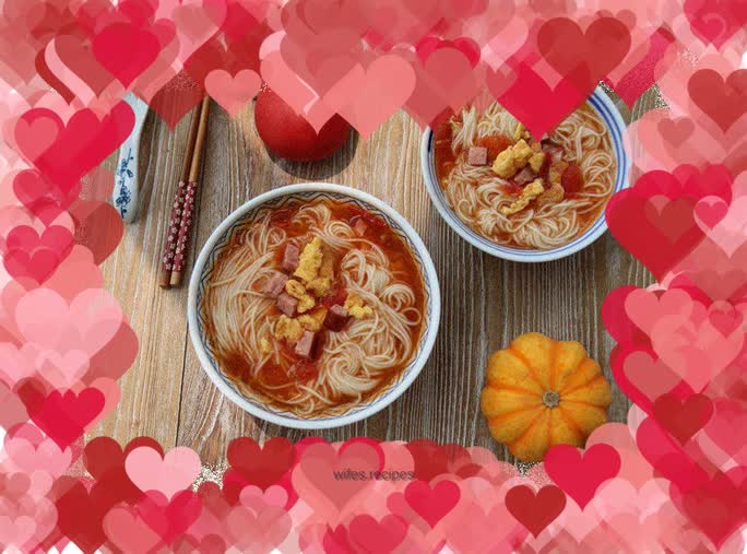 Sour~appetizer~tomato noodles