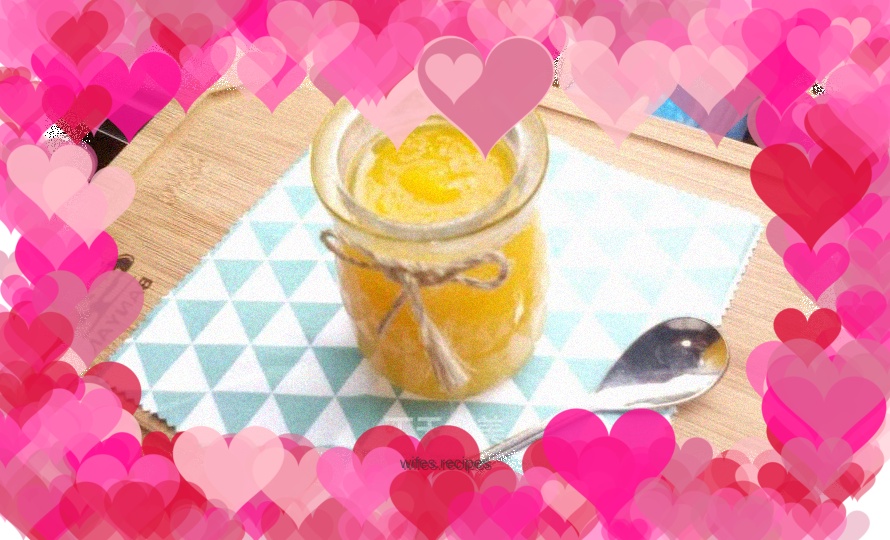 Small fresh jam - mango jam