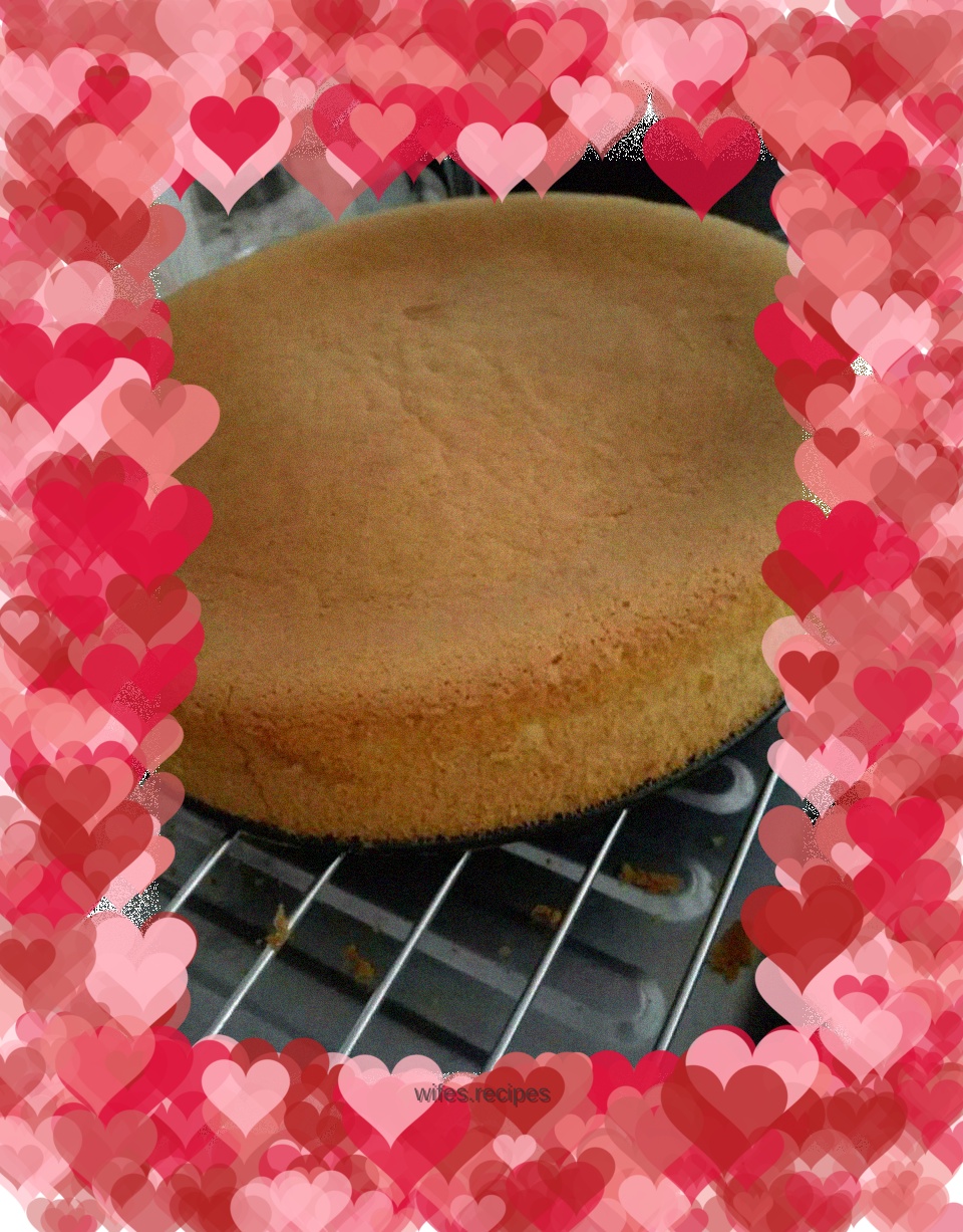 8 inch chiffon cake
