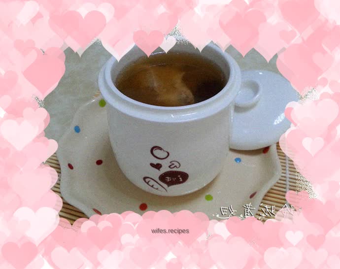 Lean meat stewed with medicinal herbs