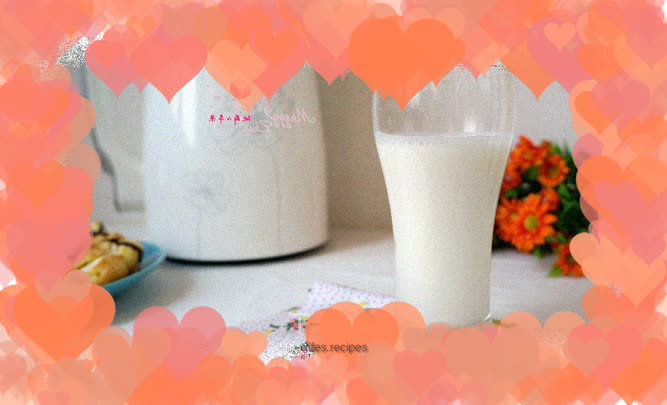 Soybean and peanut soy milk