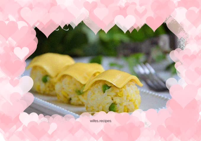 Chinese and Western cheese rice balls