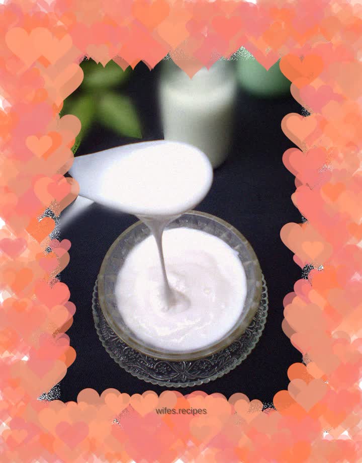 Homemade yogurt at room temperature