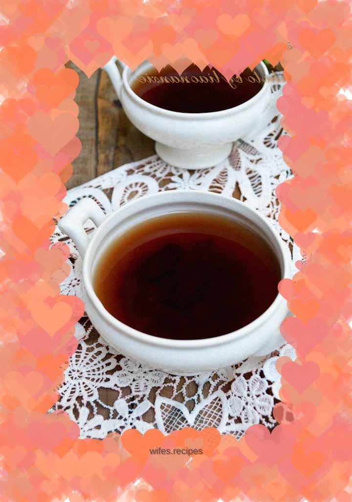 Red bean and barley water