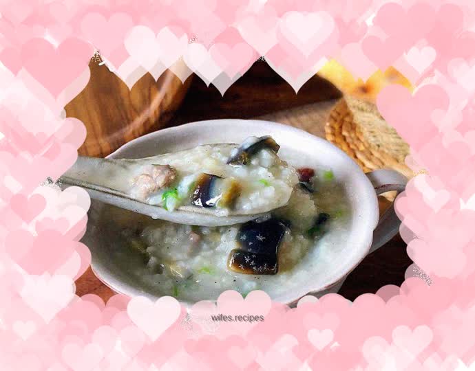Preserved egg and lean meat porridge