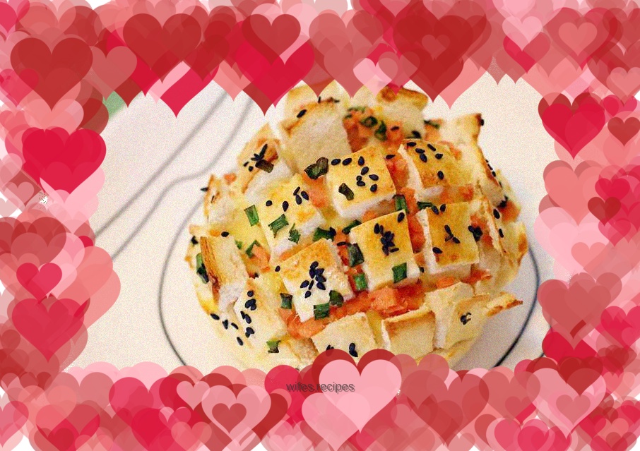 Crispy cheese steamed buns