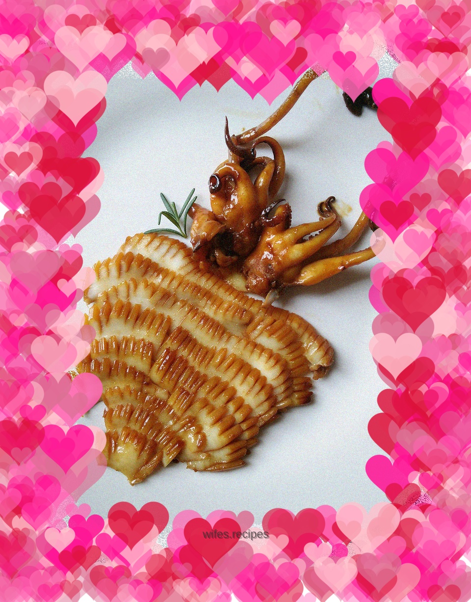 Today’s Xiao Ce Seafood Recipe: Grilled Cuttlefish