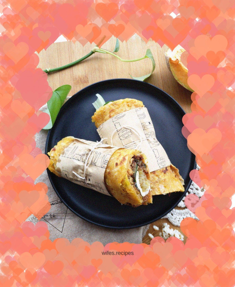 Pretzel Pumpkin Burrito