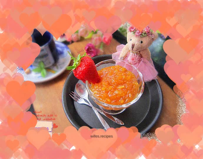 Pineapple jam--natural jam without any additives