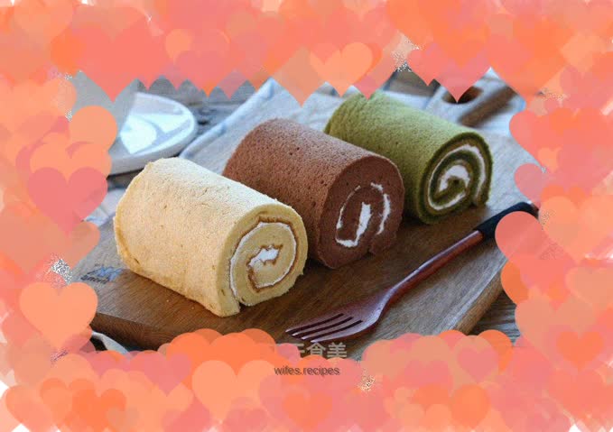 Cream cake roll