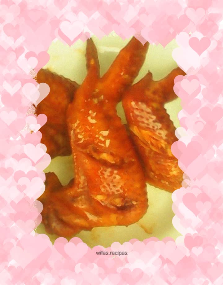 Grilled chicken whole wings