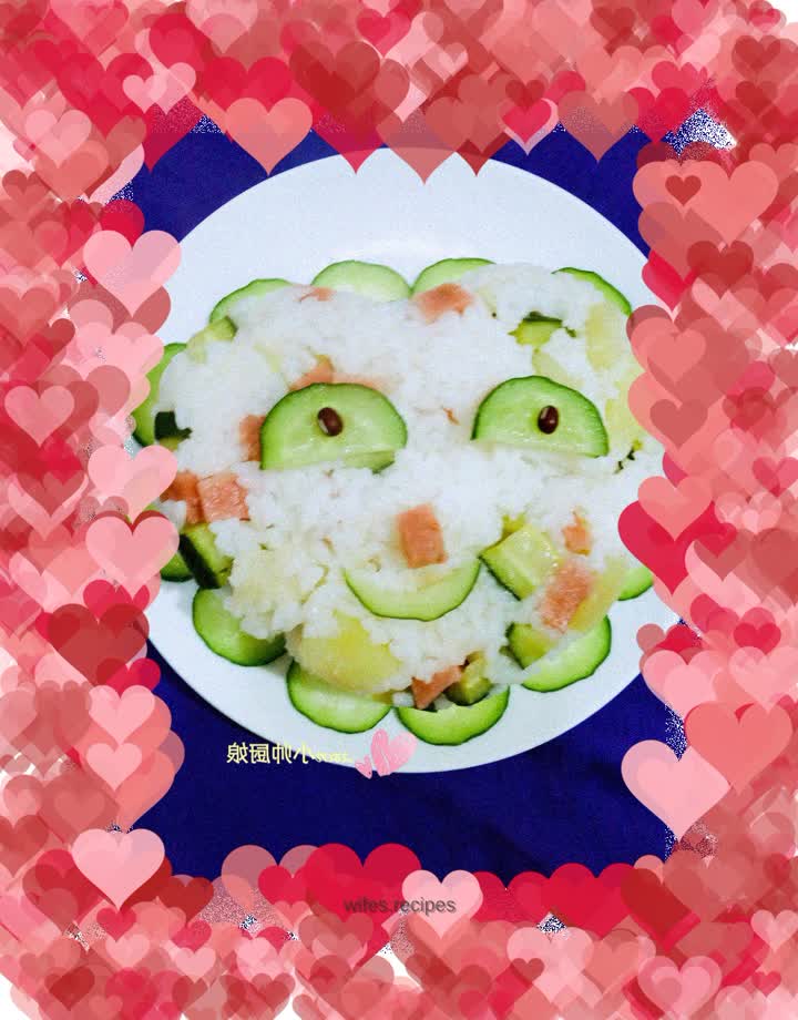 Sausage and potato rice~rice cooker version of sausage and potato braised rice