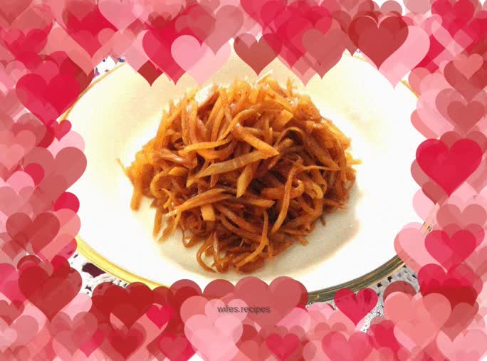 [Vegetarian Stir-fried Pickled Radish]------Appetizers
