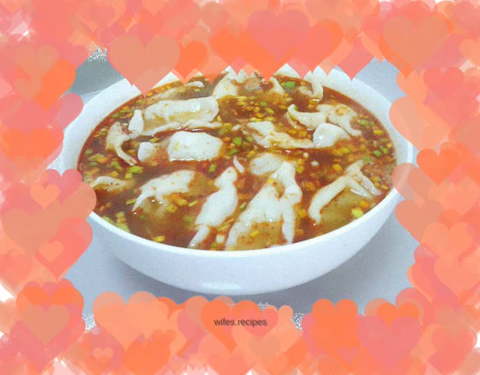 Spicy and sour soup dumplings