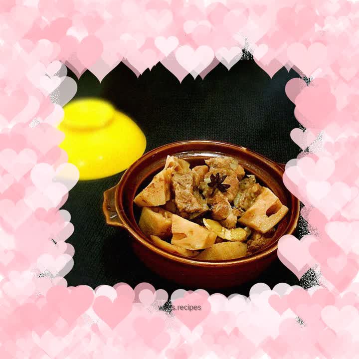 Lotus Root Braised Pork Ribs