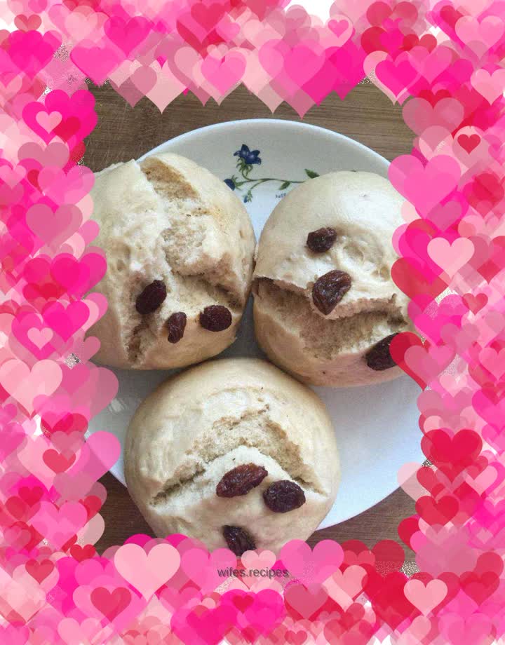 Brown sugar milk cracked steamed buns