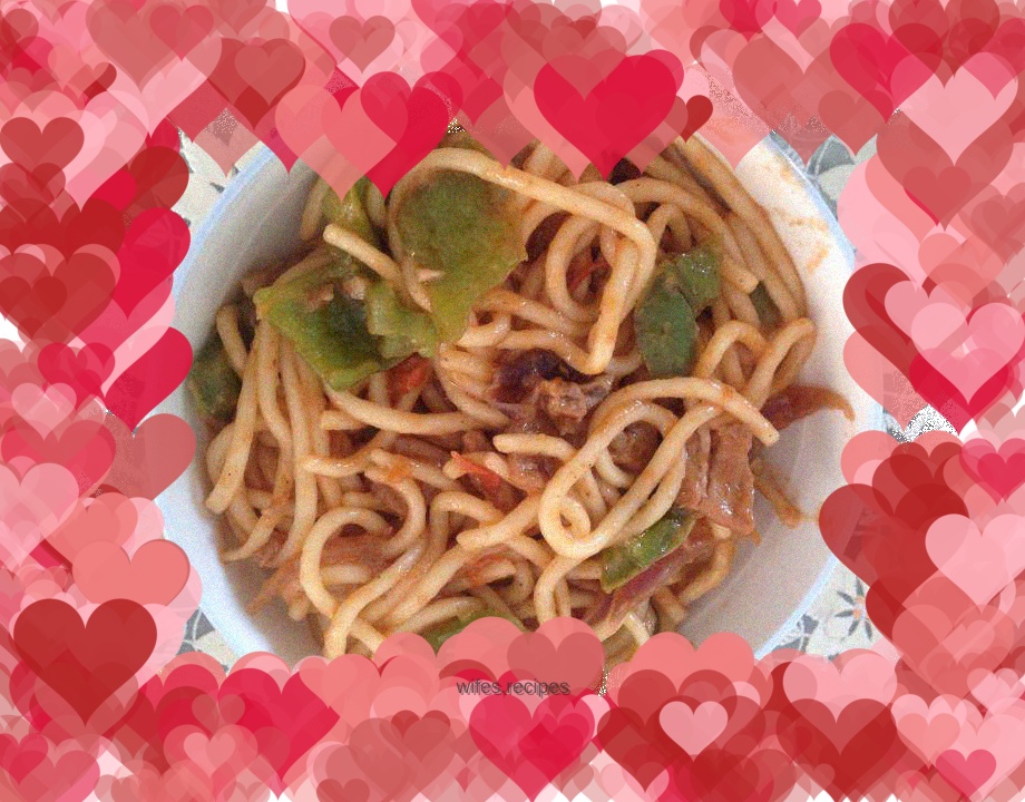 Nutritious fried noodles